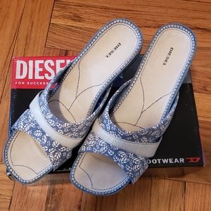 Vintage Deisel women's sandals, size 10 New, never worn.